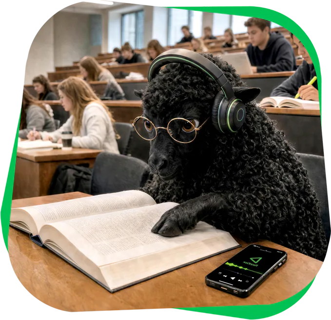 The ReadGoodr sheep working through a university reading list